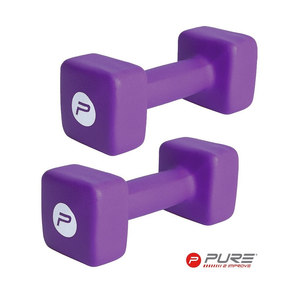 Pure2Improve P2I Neoprene Coated Dumbell