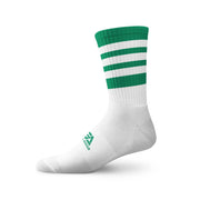Gaelic Armour Elite Midi Sock (Green White Hoops)
