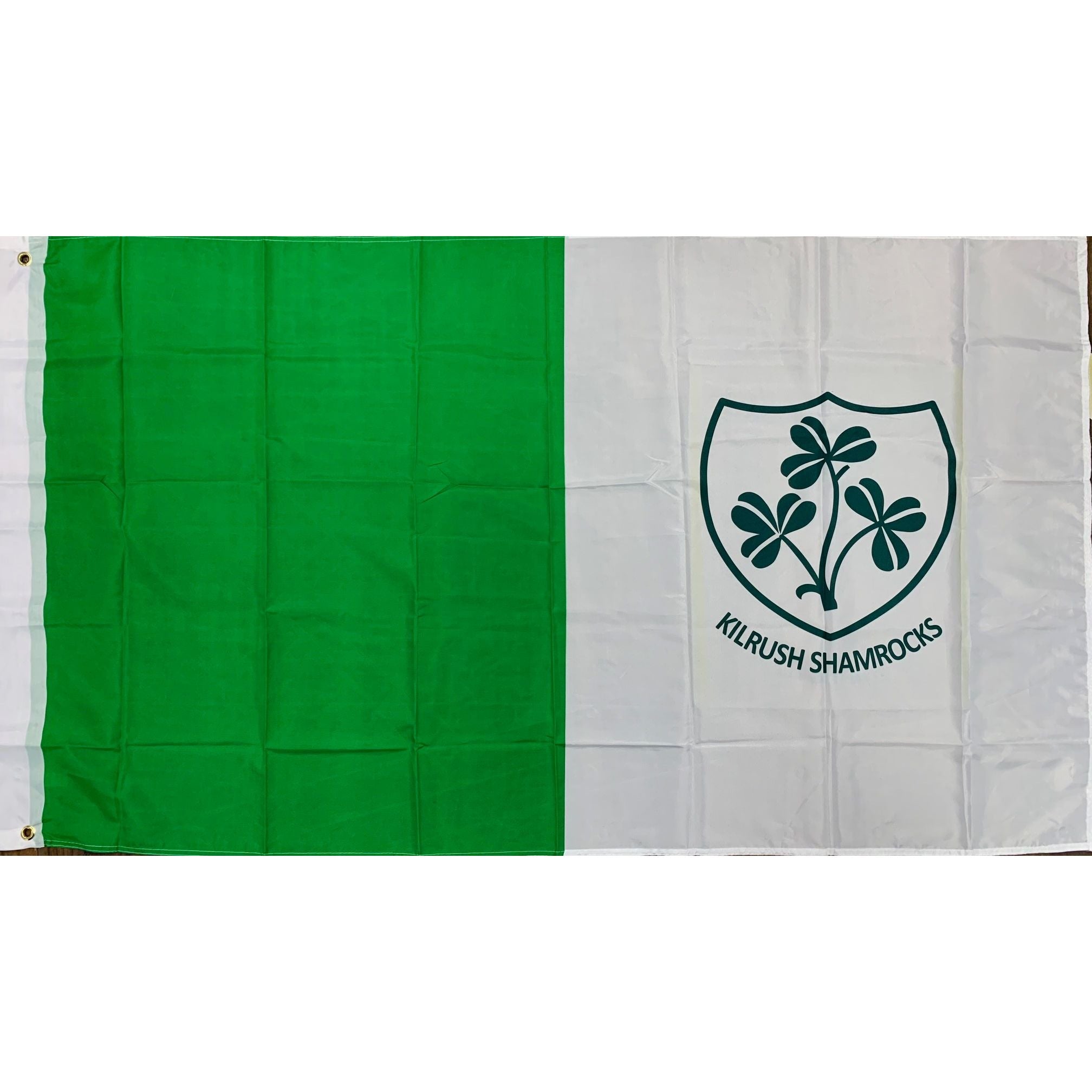 TCF Kilrush Shamrocks Crested Flag