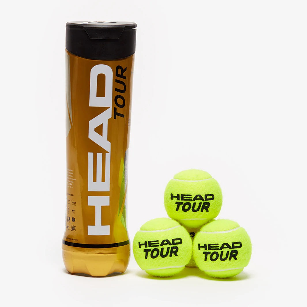 Head Tour Tennis Balls 3Pk