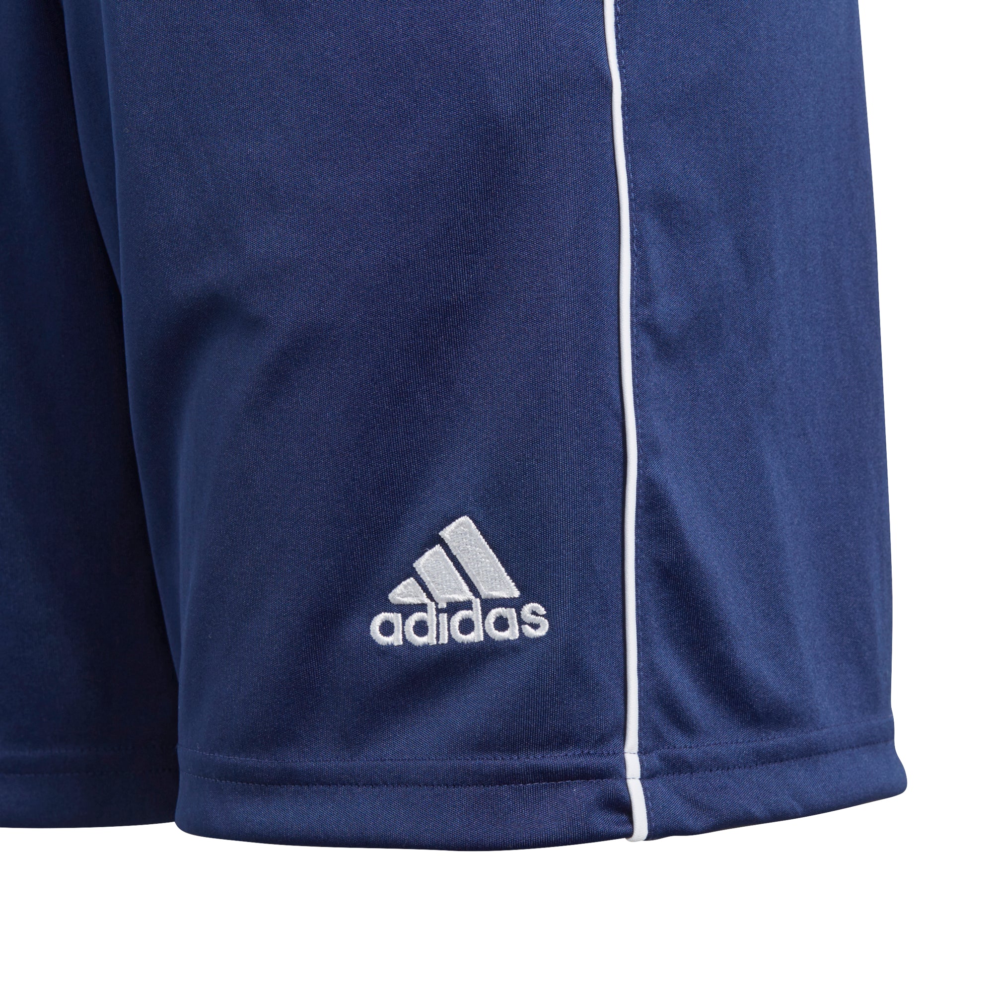 Adidas Core 18 Junior Training Shorts (Navy White) 7