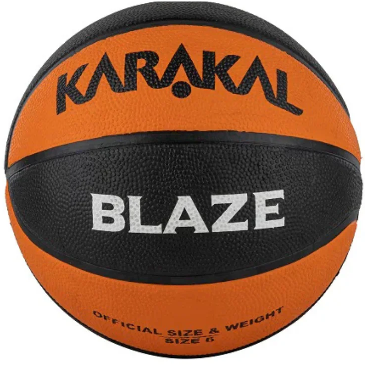 Karakal Blaze Basketball Black Orange