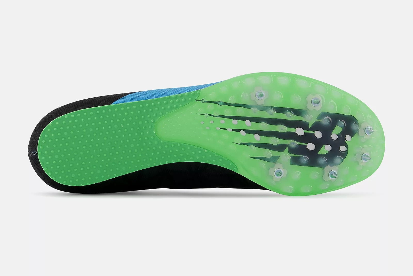 New Balance MD500v8 Running Spikes Black Blue