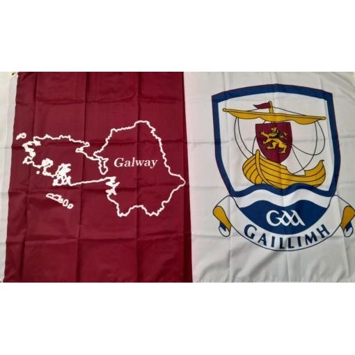 TCF Galway Crested Flag 5X3