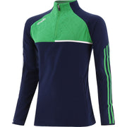 O'Neills Synergy Squad Half Zip Navy Green White