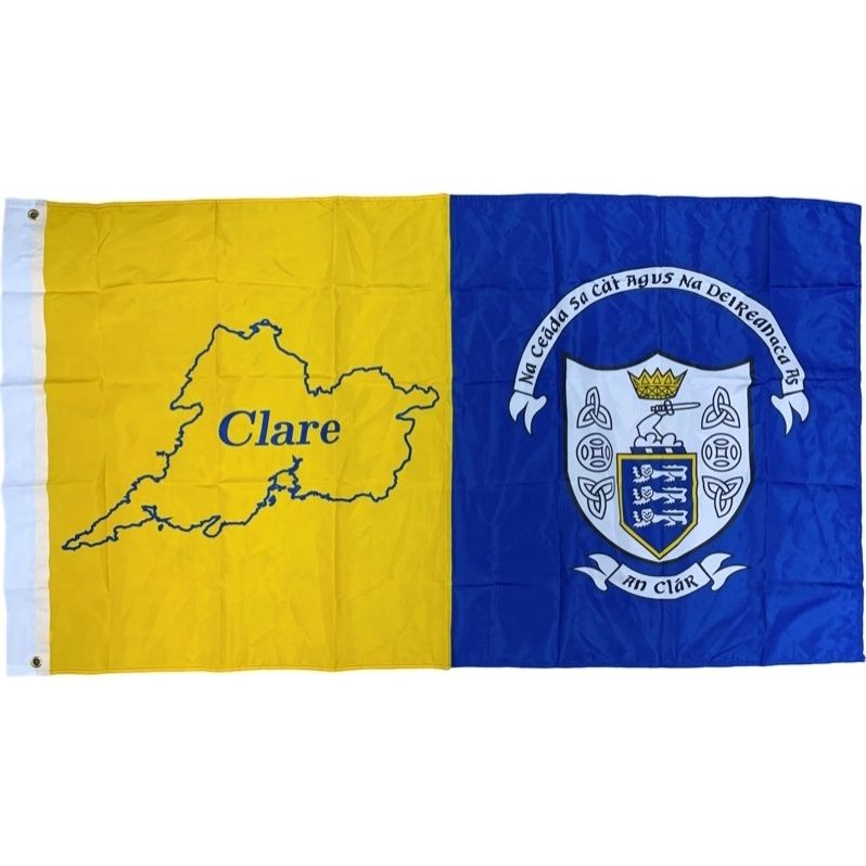 TCF Clare Crested Flag 5X3