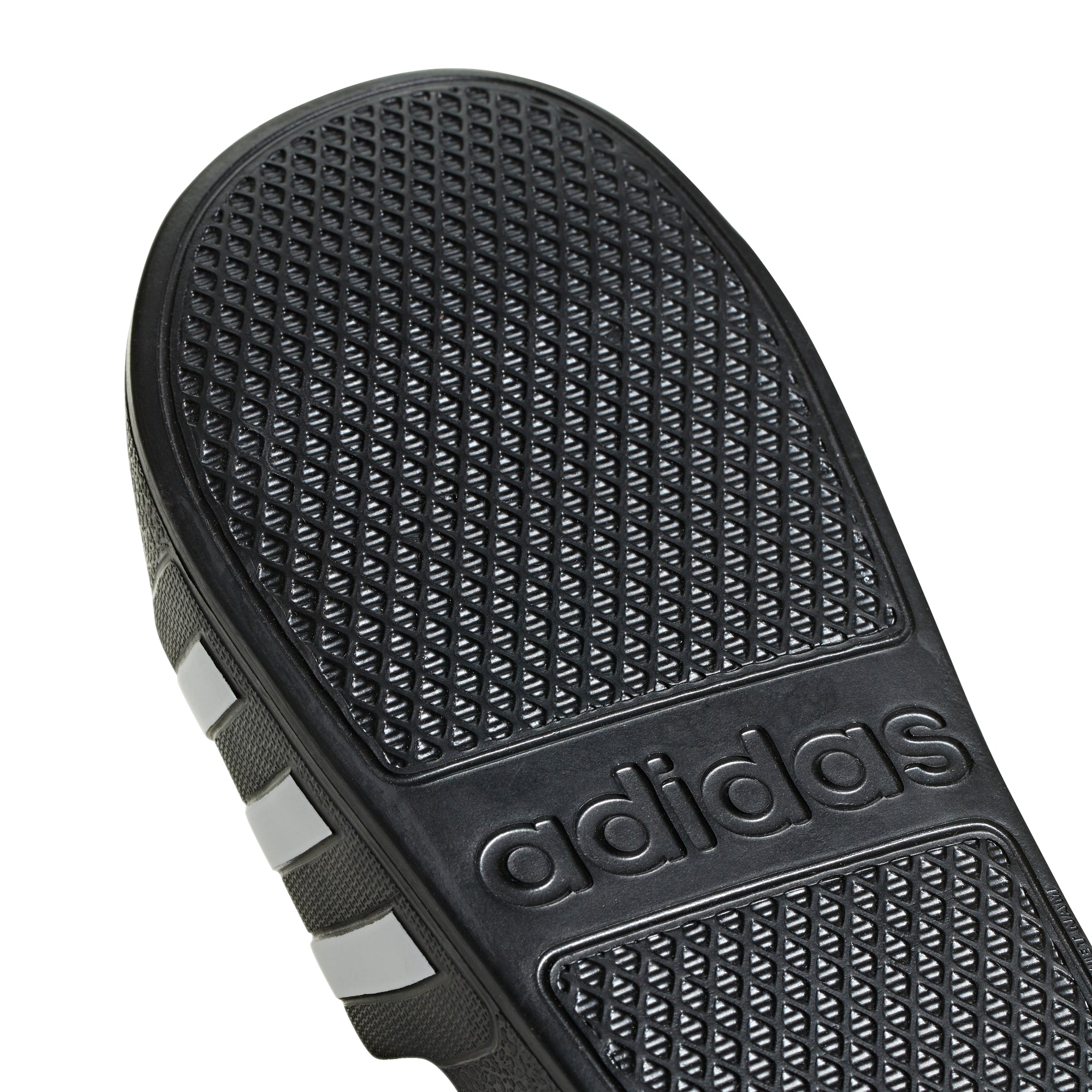 Adidas Adilette Aqua Slides Black White