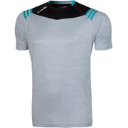 O'Neills Colorado Poly Tee (Melange Grey Black Blue)