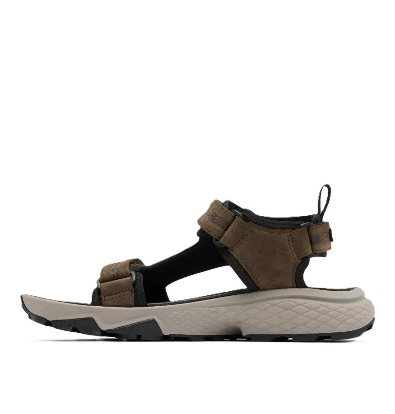 Columbia Mens Peakfreak Rush Sandal LEA Cordovan Pebble