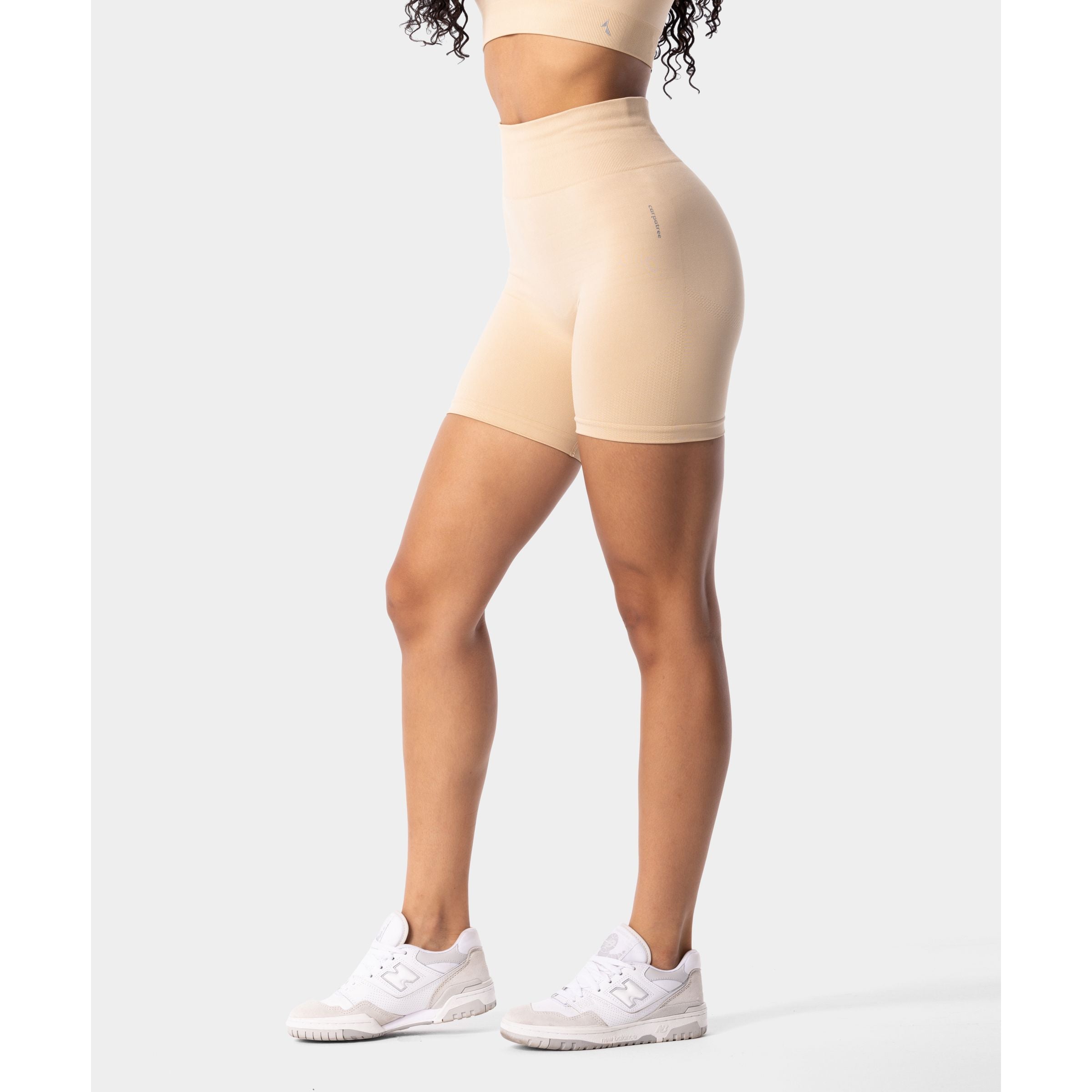 Carpatree Simply Seamless Shorts perfect Beige