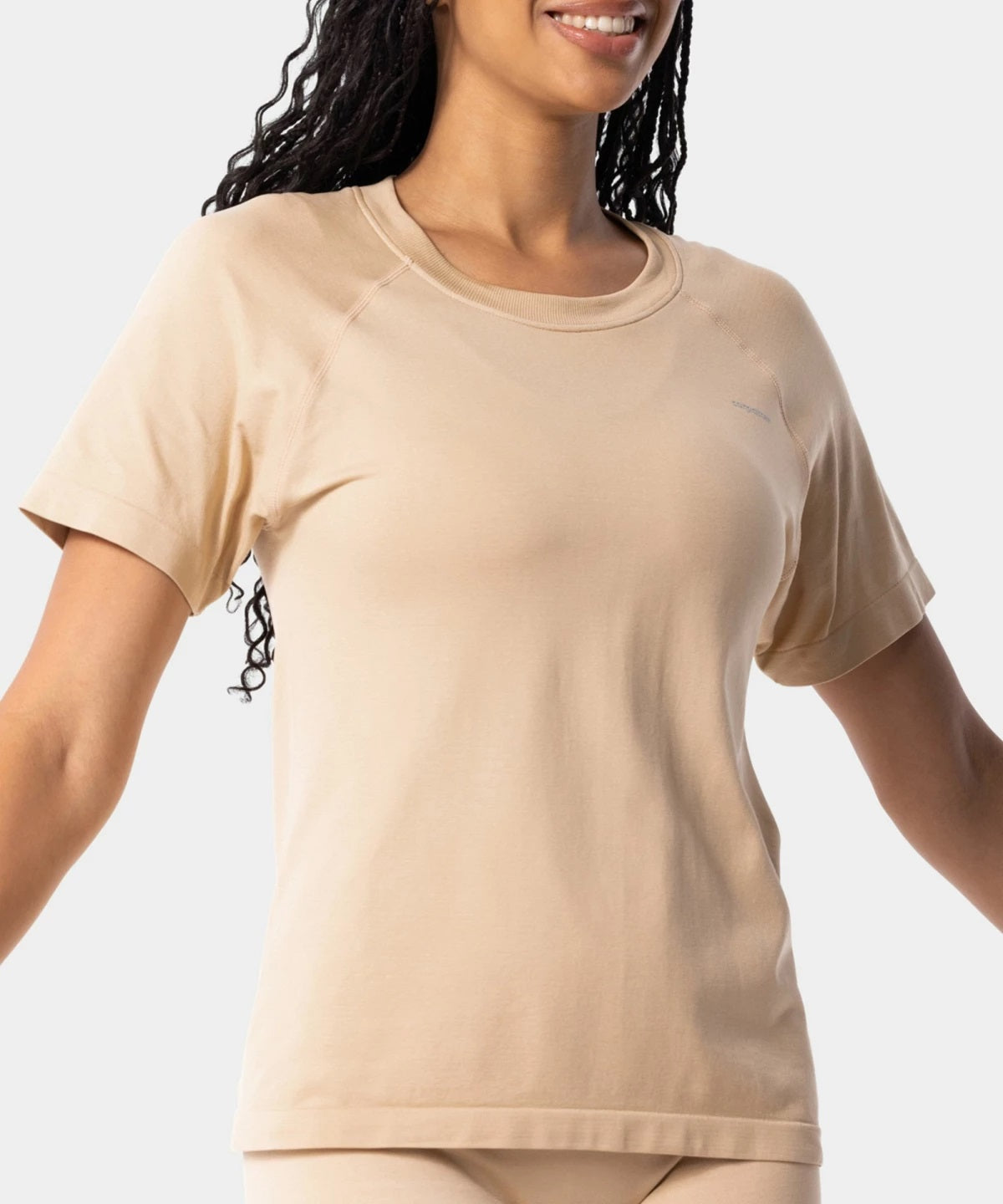 Carpatree Simply Seamless T-Shirt Perfect Beige