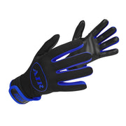 Atak Air Gaelic Football Gloves Black Royal Blue