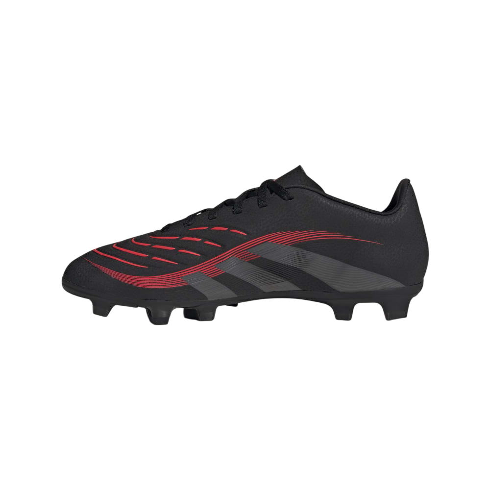 Adidas Predator Club Firm Ground Adults Football Boots Black Red
