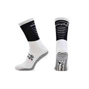 Murphys Pro Mid GAA Grip Socks  Black White