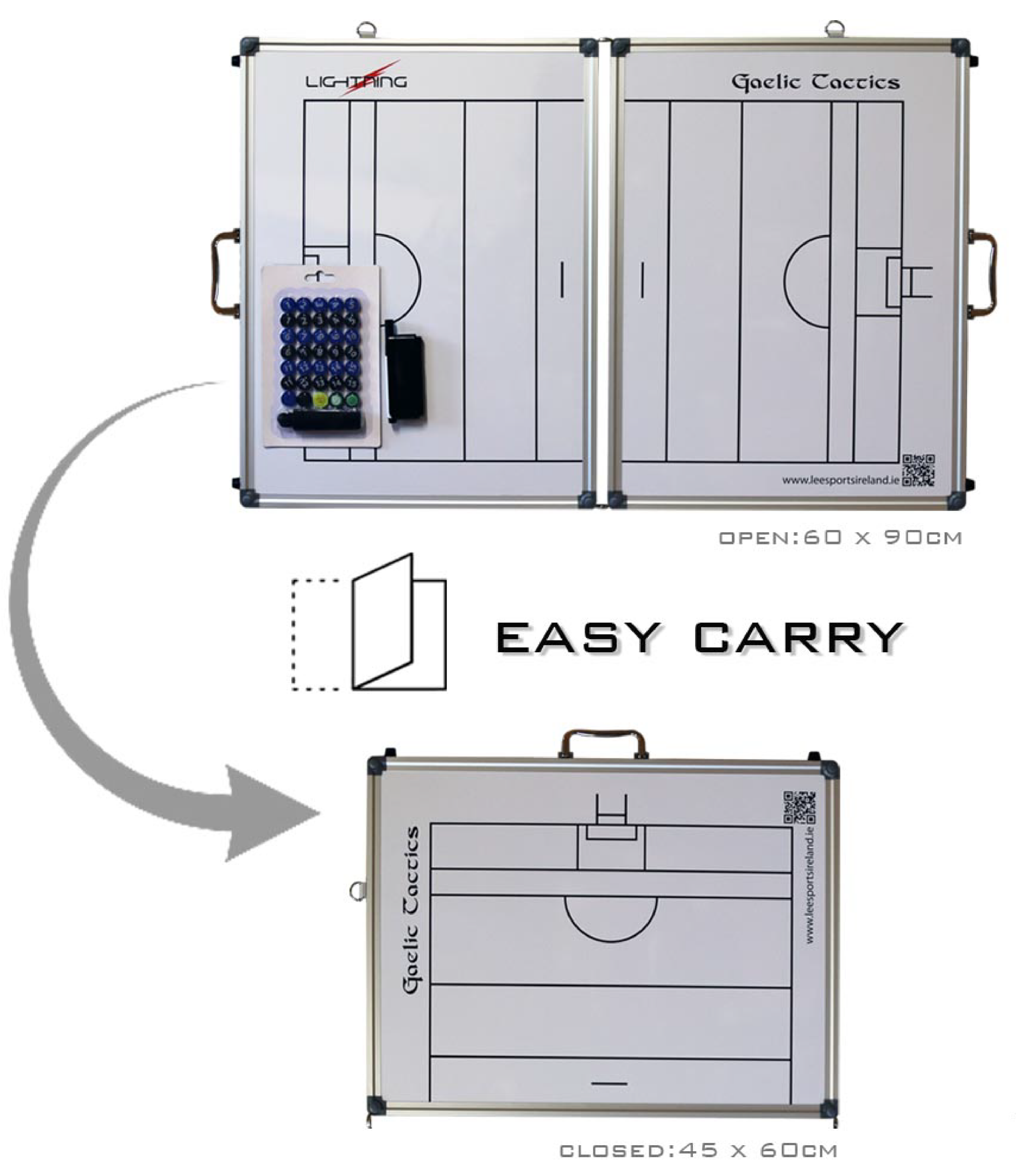 LS Sportif Folding Tactics Board