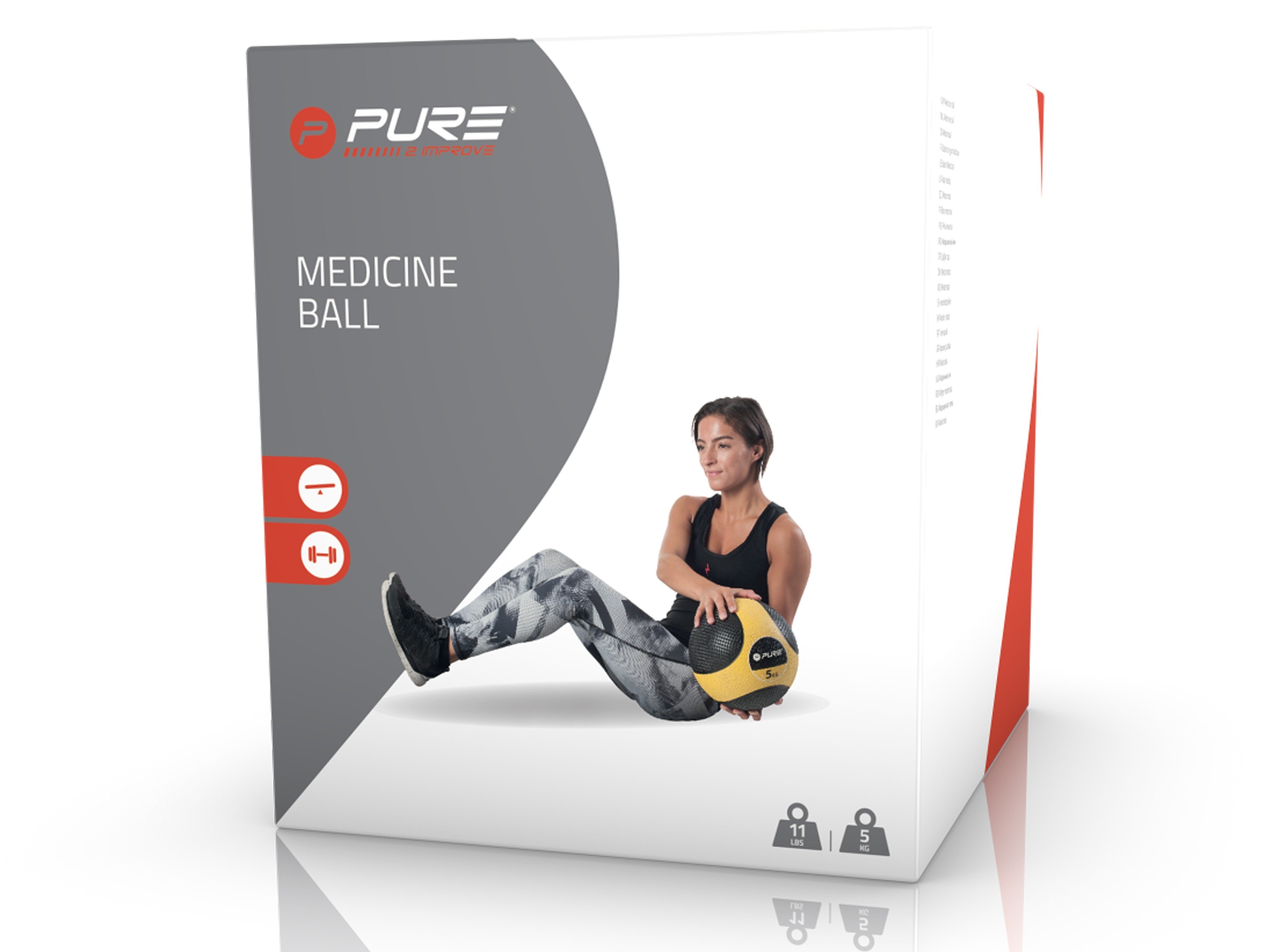 Pure2Improve P2I Medicine ball 5kg