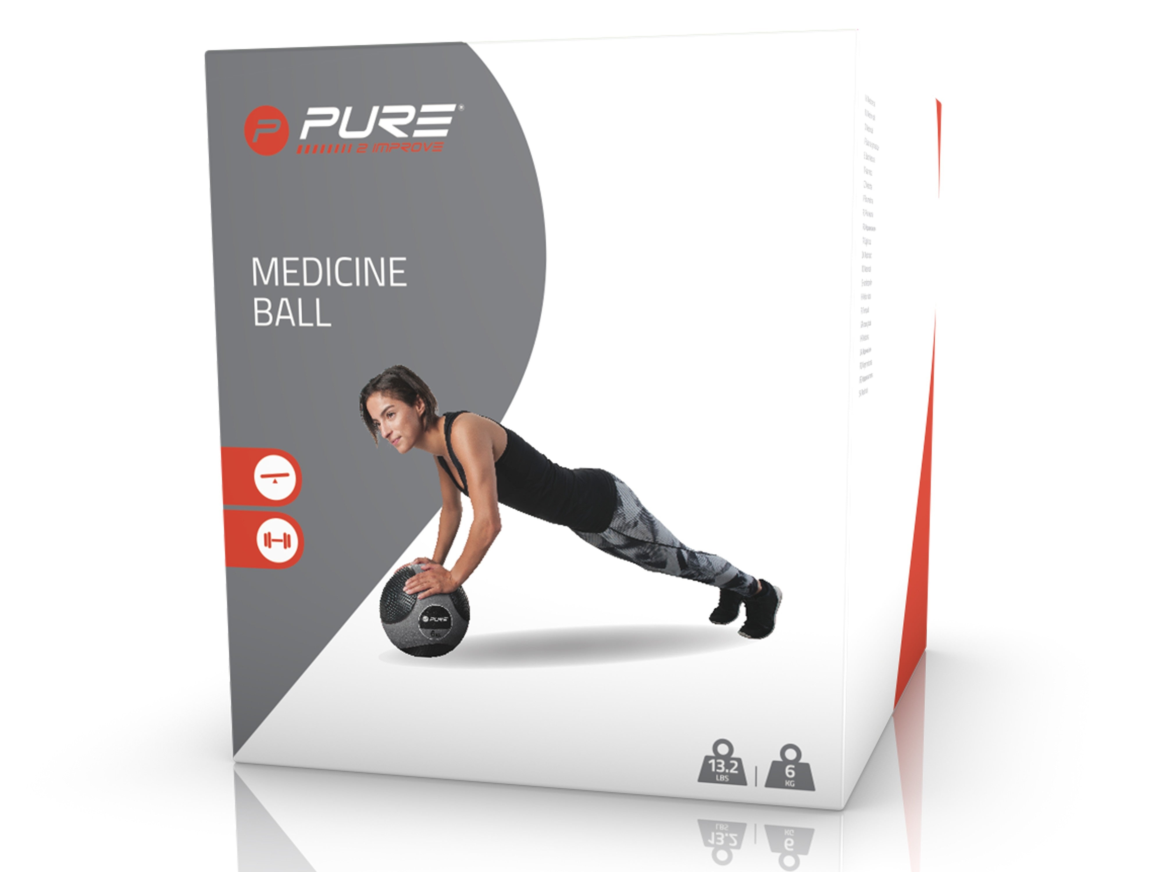 Pure2Improve P2I Medicine ball 6kg