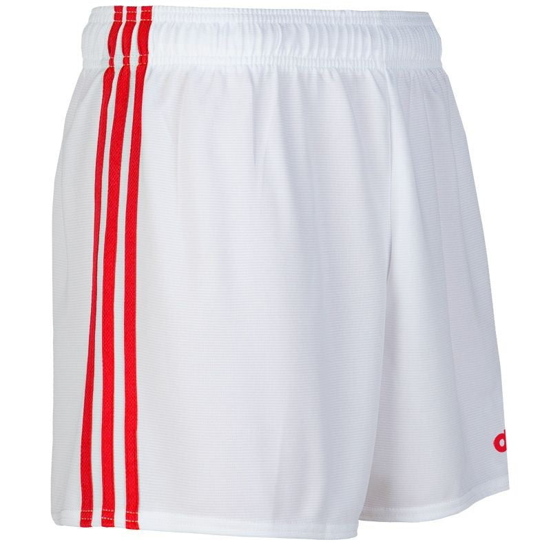 O'Neills Mourne Shorts White Red