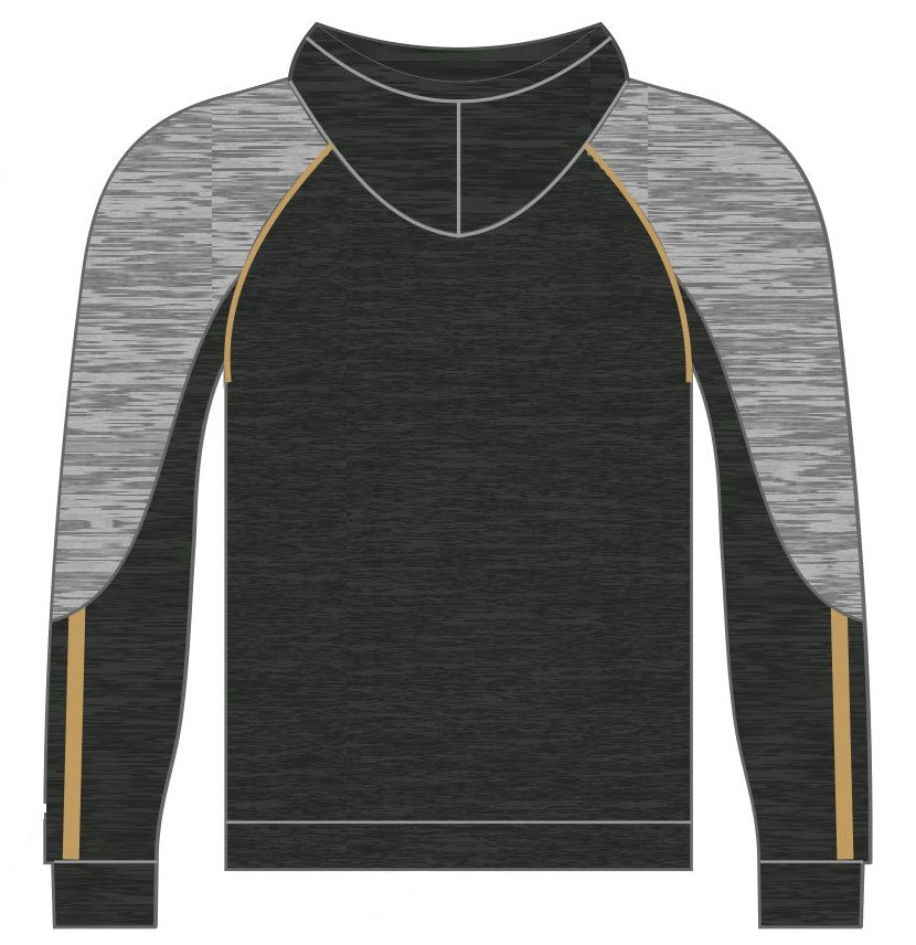 CS Poly Hoody (Black Grey Gold)