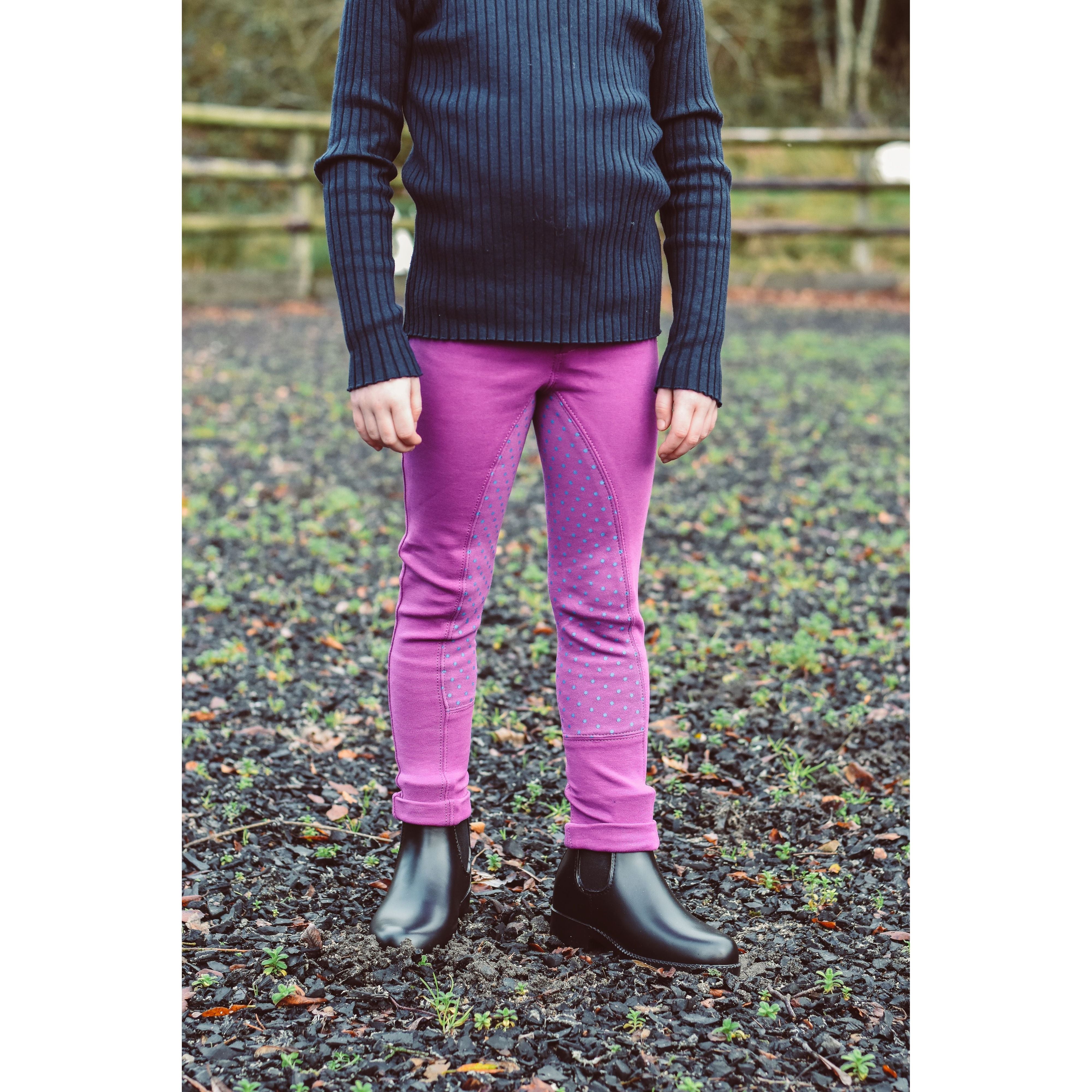 Equisential Spotty Jodhpurs