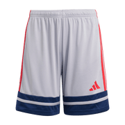 Adidas Squadra Shorts Junior Grey Navy Red Age -