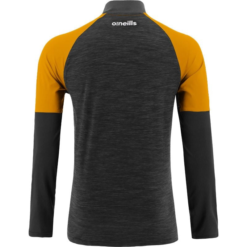 O'Neills Oslo Brushed Half Zip Top (Black Amber White)