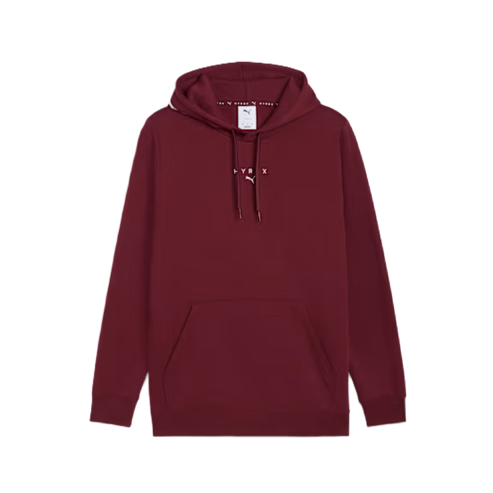 PUMA HYROX Mens Heavyweight Hoodie Ruby Shimmer