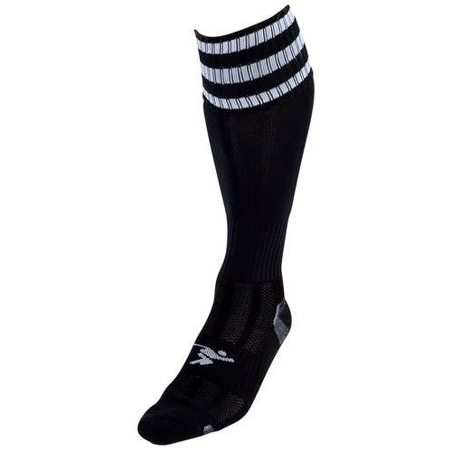 Precision Pro Football Sock Black White