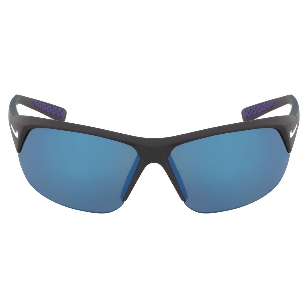 Nike Skylon Ace Performance Sunglasses Black Grey Blue Mirror