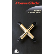 PowerGlide Brass Cross Rest