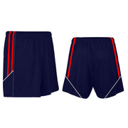 CS Club Training Zip Pocket Short Navy Red White