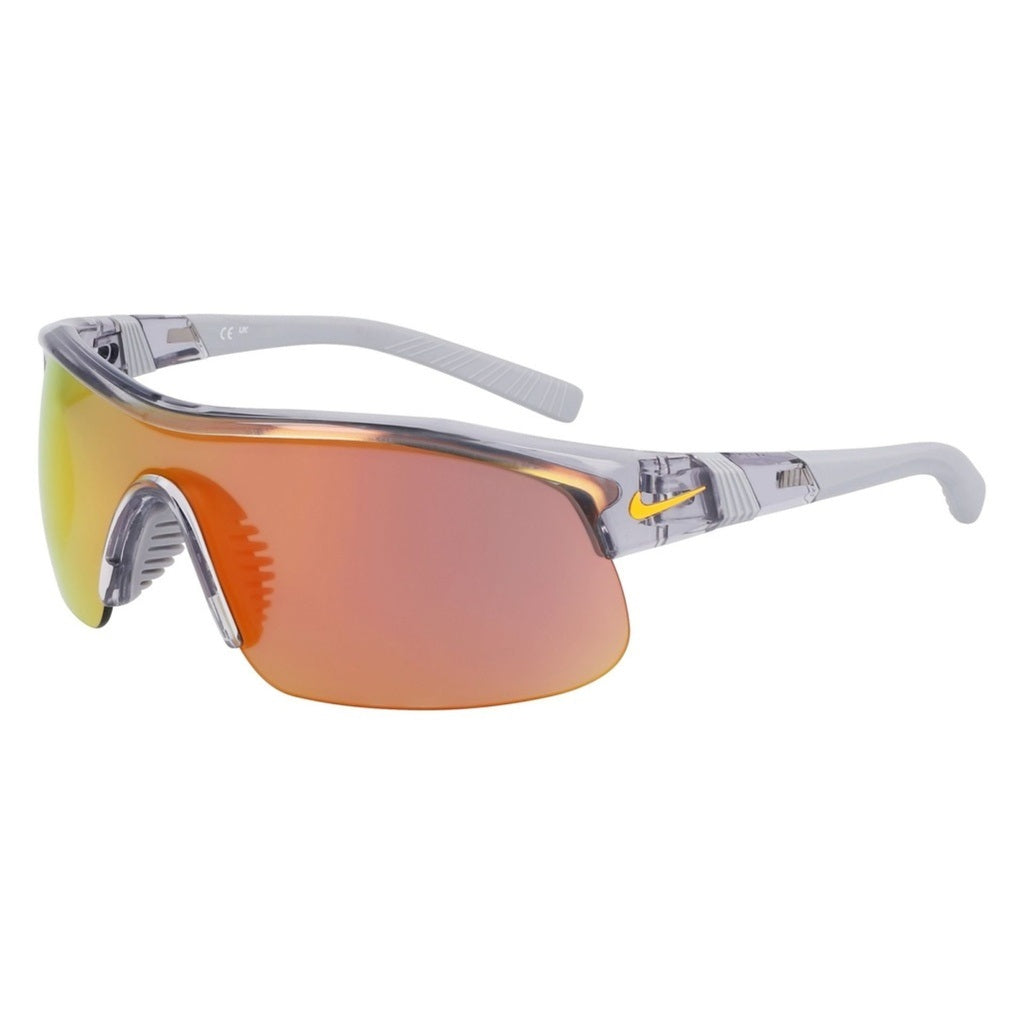 Nike Show Performance Sunglasses Wolf Grey Orange Mirror