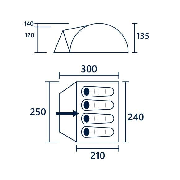 Rock N River Achill 400