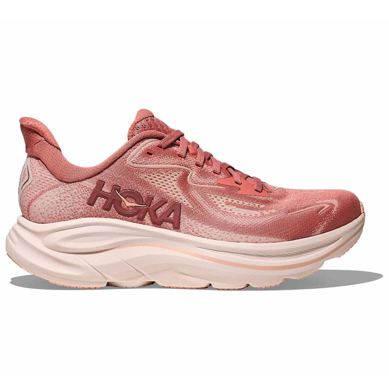Hoka Clifton Women' Running Shoes Blush Rose Latte