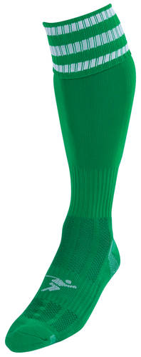 Precision Pro Football Sock Green White