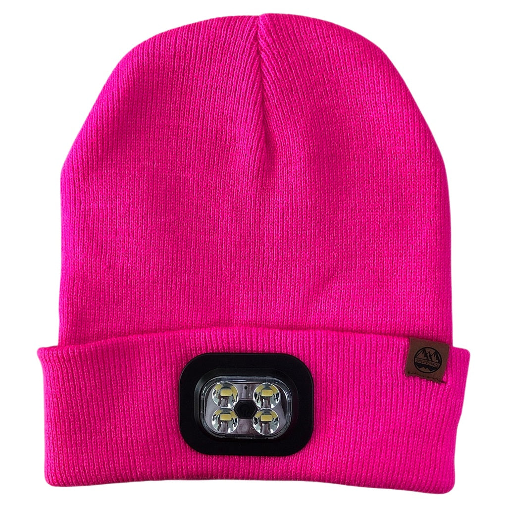 Six Peaks Peaks LED Lighted Beanie Pink
