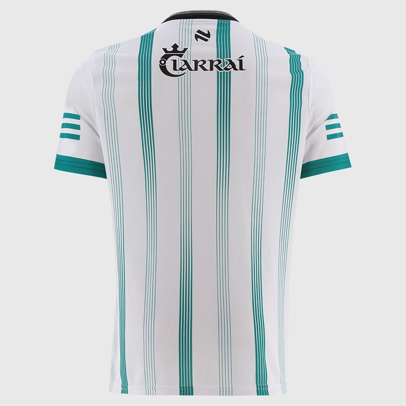 O'Neills Kerry GAA Training Jersey White Teal