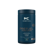 Kinetica PreFuel supplement container on a white background