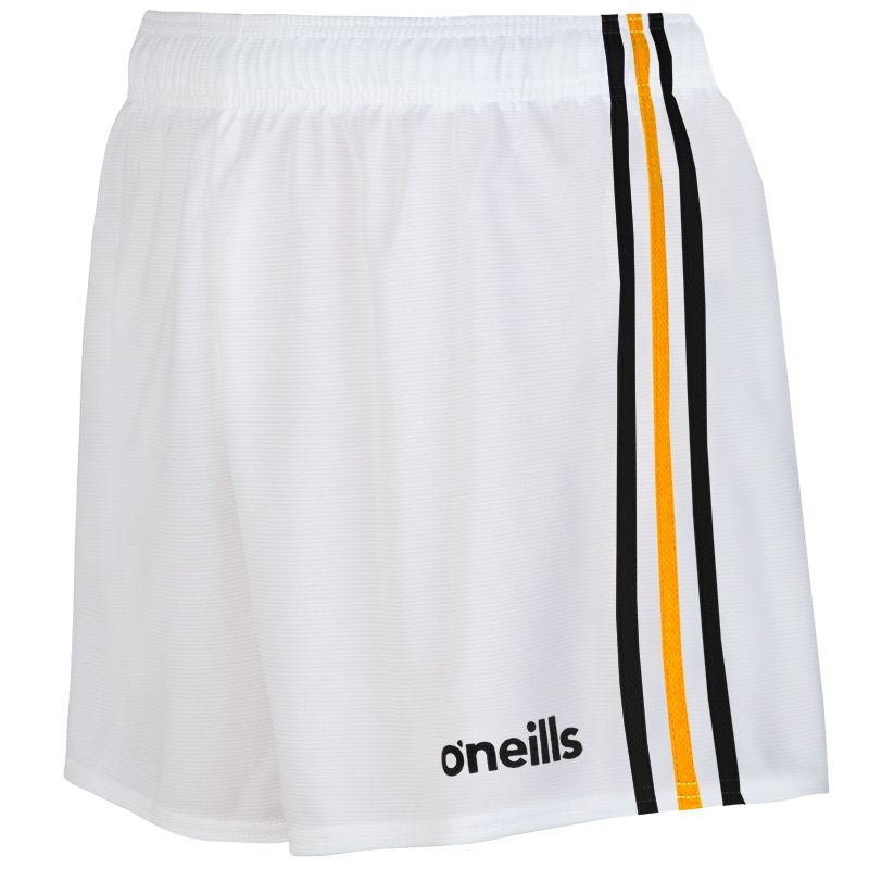 O'Neills Mourne Shorts White Black Amber