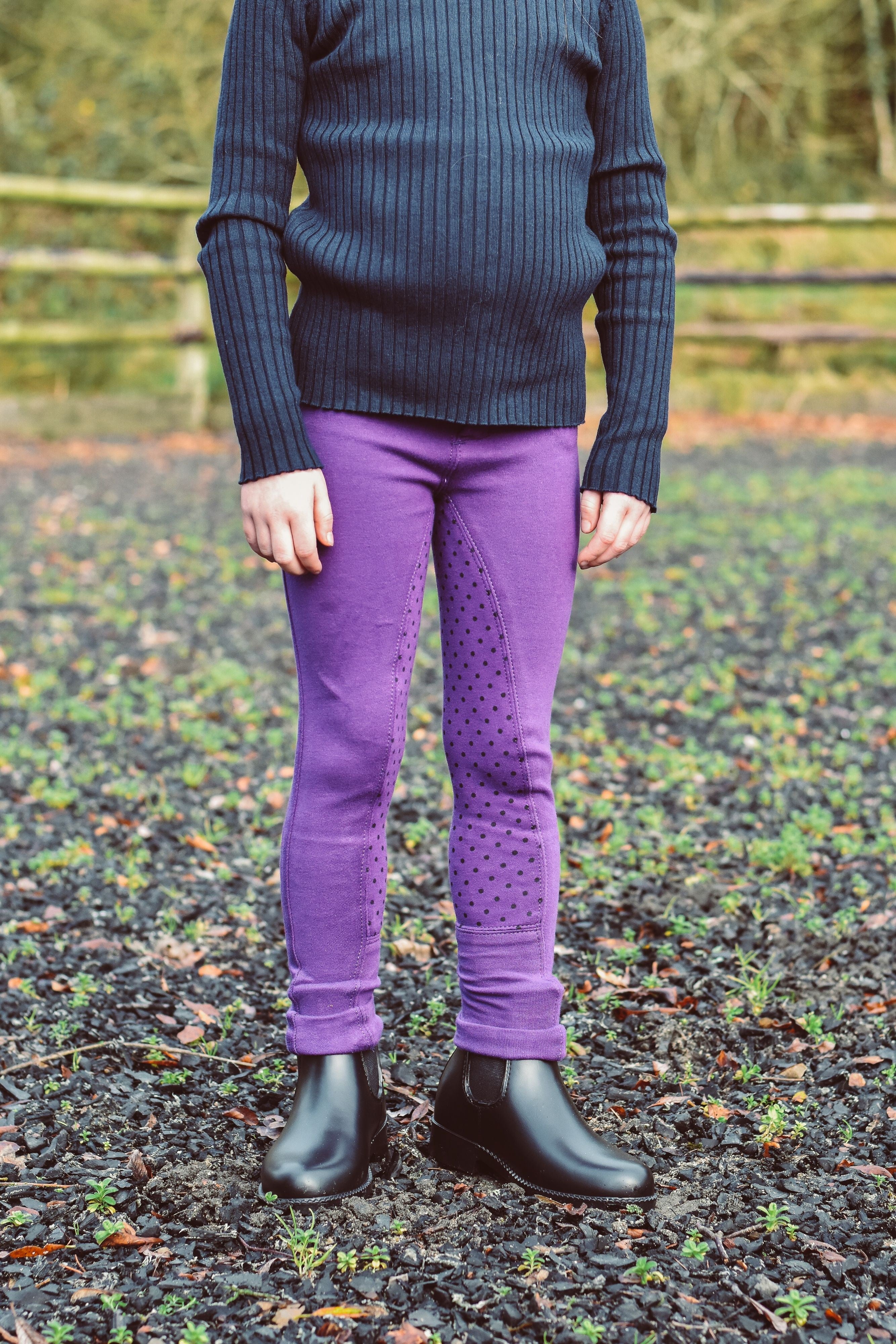 Equisential Spotty Jodhpurs