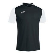 Joma Academy IV Short Sleeve Tee Black White
