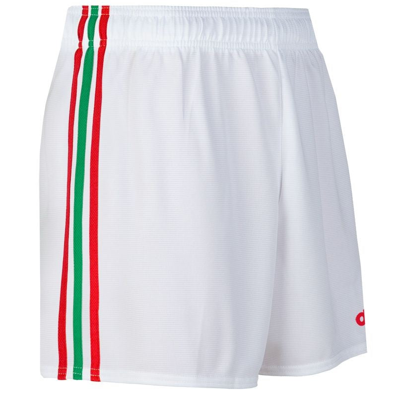 O'Neills Mourne Shorts White Red Green