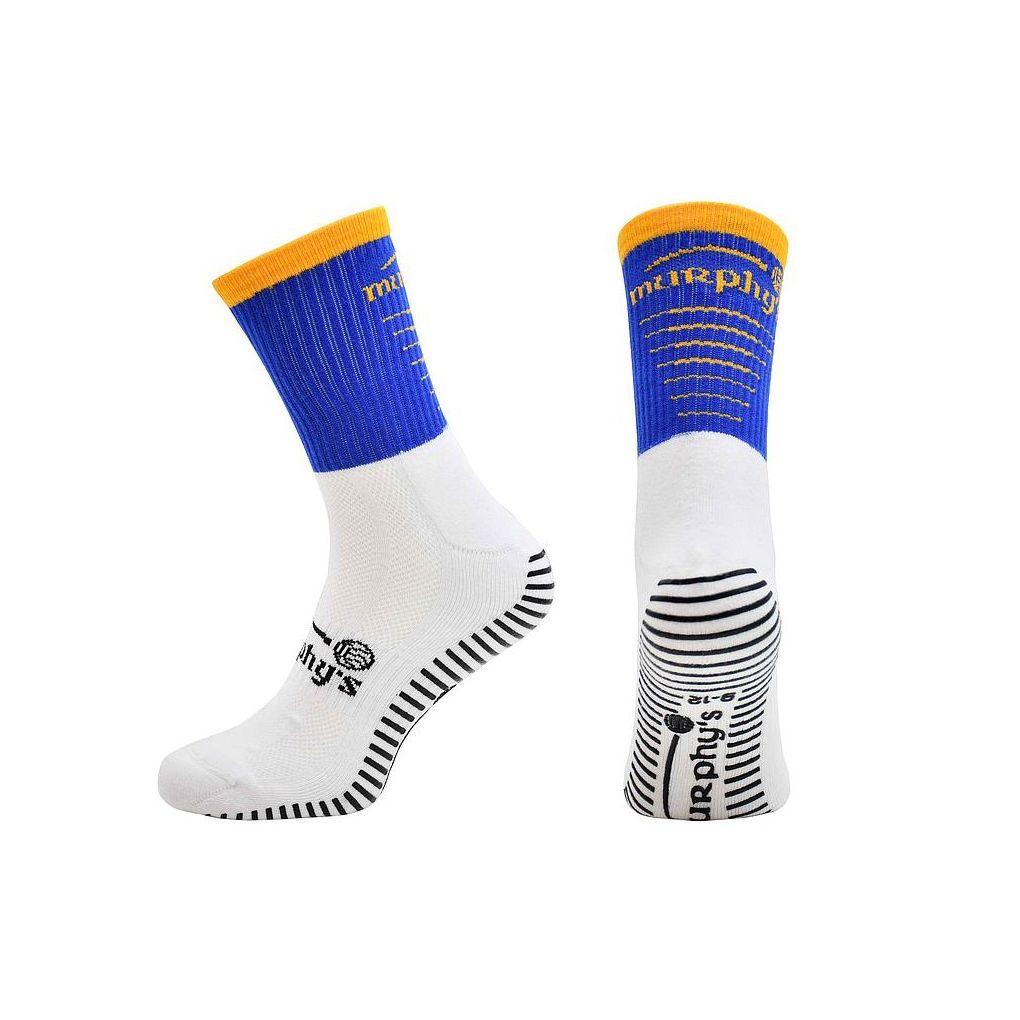 Murphys Pro Mid GAA Grip Socks  Royal Amber