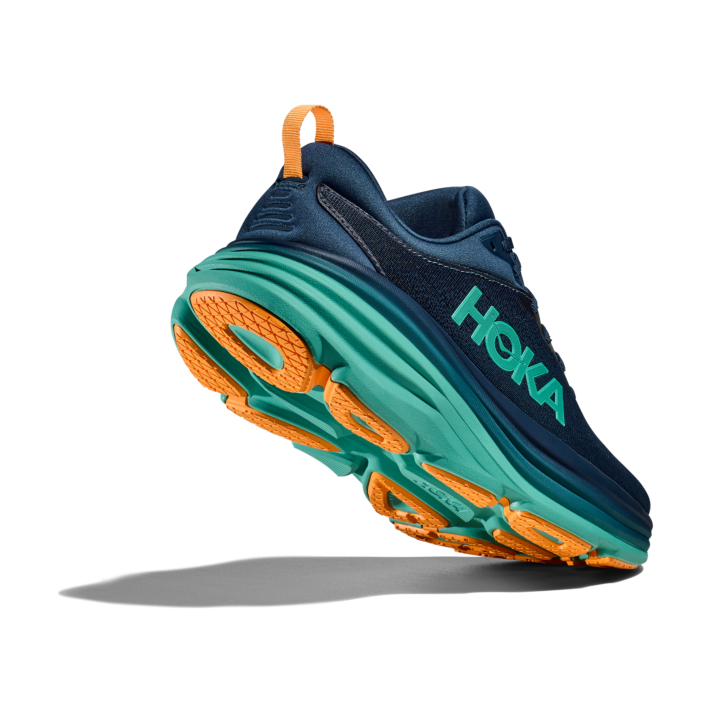 Hoka Bondi 8 Men's Running Shoes Midnight Ocean