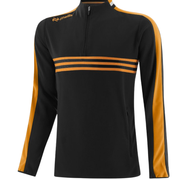 O'Neills Dromore Squad Half Zip Black Amber