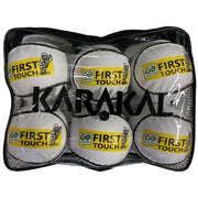 Karakal First Touch Sliotar White 6 Pack