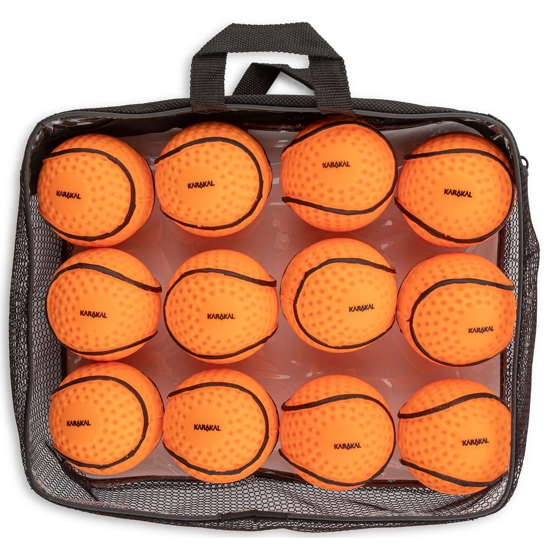 Karakal Speed Ball Orange 12 Pack
