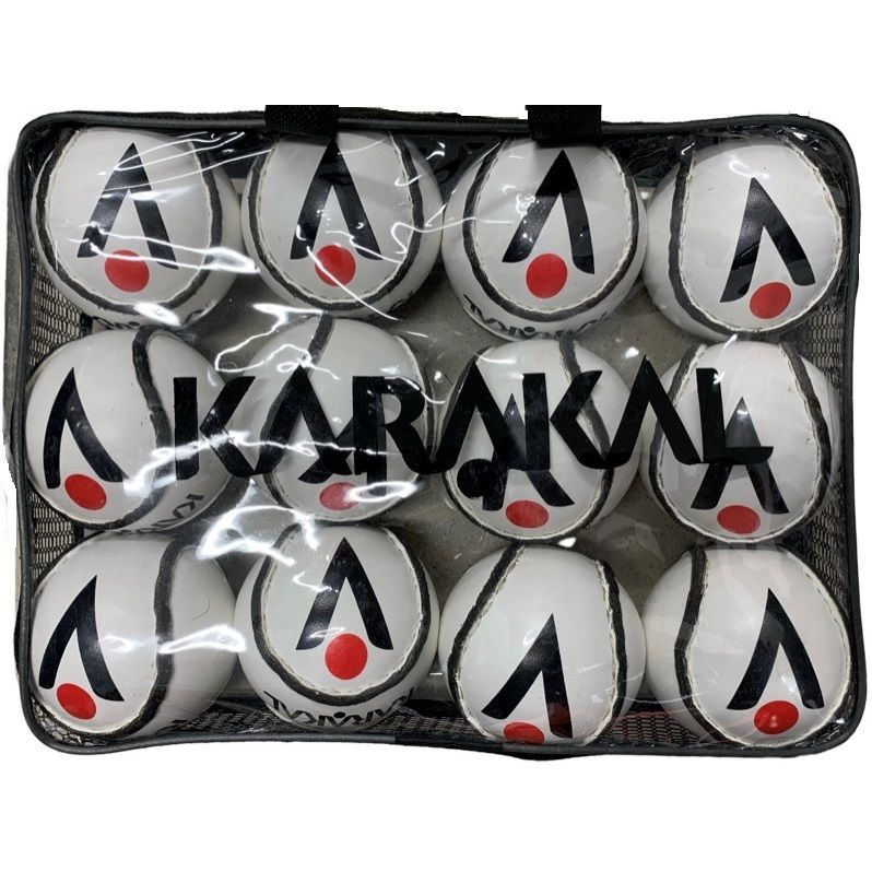 Karakal Training Sliotar White 12 Pack