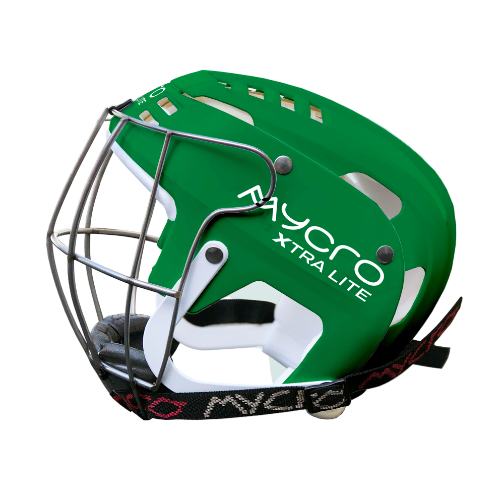Mycro Hurling Helmet Plain Green