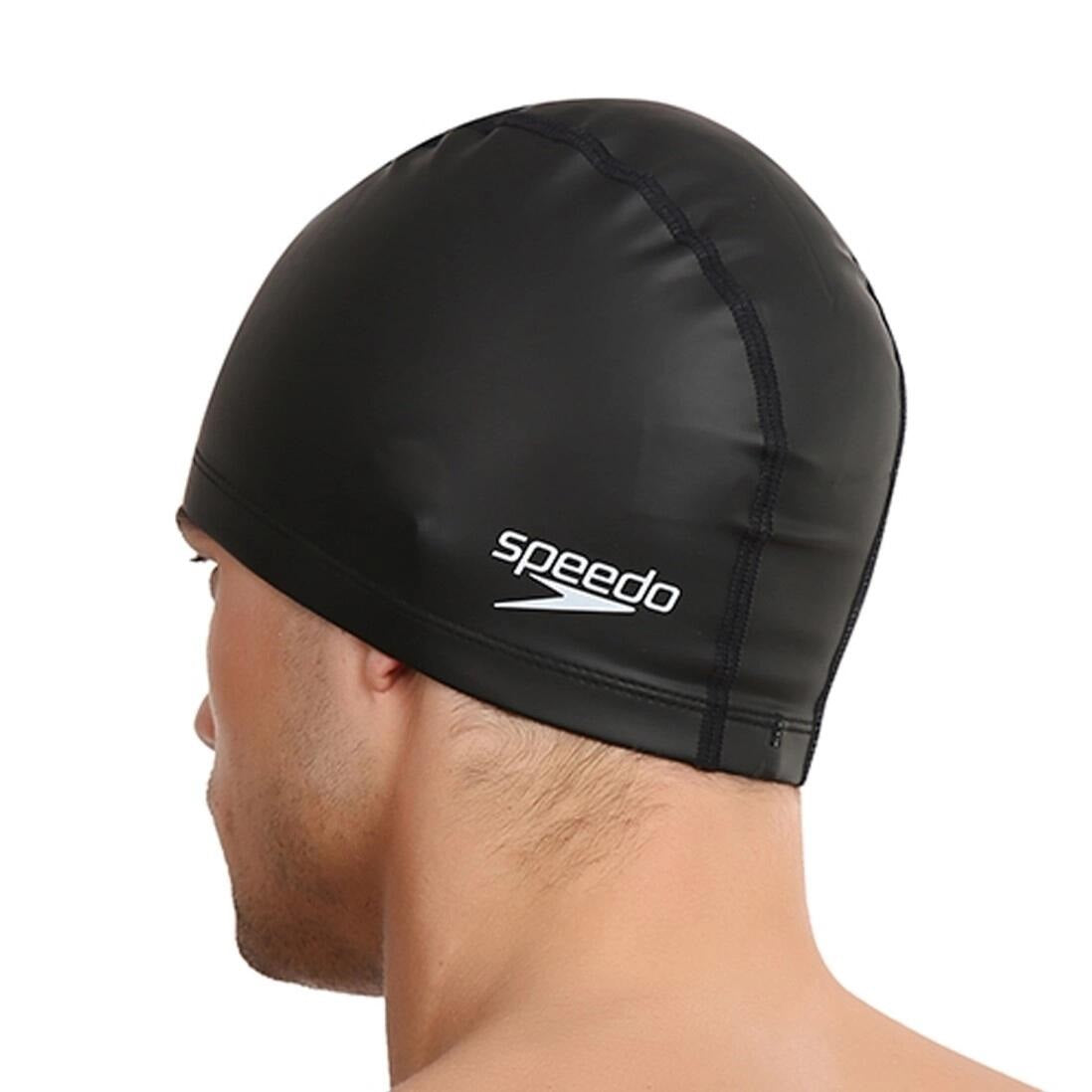 Speedo Adult Pace Swim Cap Black